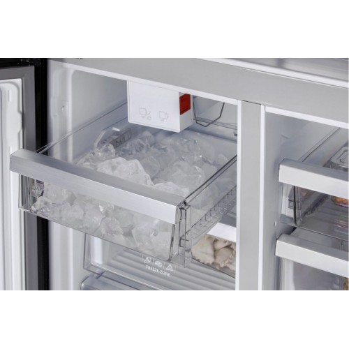Четырёхдверный холодильник HIBERG RFQ-555DX NFGB Inverter