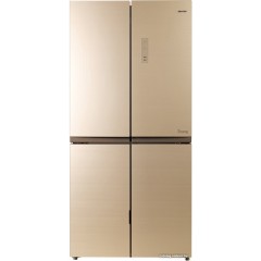 Четырёхдверный холодильник CENTEK CT-1756 NF Beige Glass