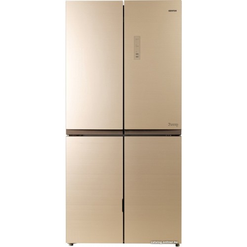 Четырёхдверный холодильник CENTEK CT-1756 NF Beige Glass