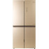 Четырёхдверный холодильник CENTEK CT-1756 NF Beige Glass