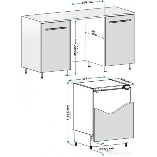 Однокамерный холодильник Hyundai HBR 0812