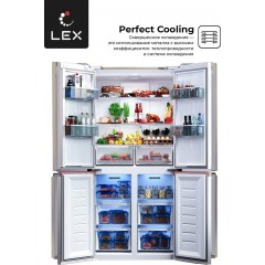 Четырёхдверный холодильник LEX LCD450WOrID