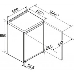 Мини-холодильник Liebherr Rd 1200 Pure 1200-20001