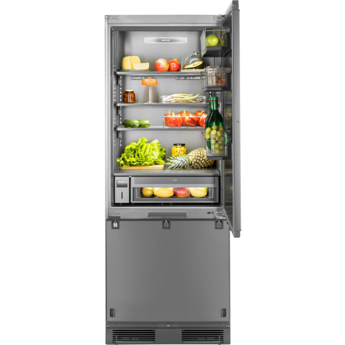 Холодильник с морозильником HIBERG S-RFC 600 B inverter