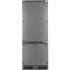 Холодильник с морозильником HIBERG S-RFC 600 B inverter