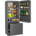Холодильник с морозильником HIBERG S-RFC 600 B inverter