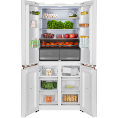 Холодильник с морозильником HIBERG i-RFQ 630G WS