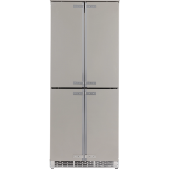 Холодильник с морозильником HIBERG i-RFQB 550 NFG