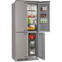 Холодильник с морозильником HIBERG i-RFQB 550 NFG