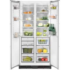 Холодильник с морозильником HIBERG S-RFS 800 W inverter