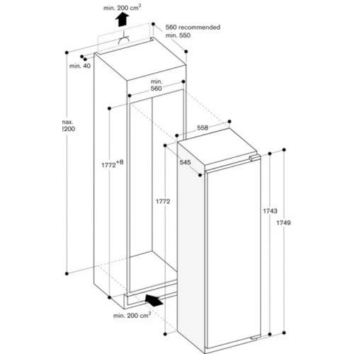 Морозильная камера Gaggenau RF282306