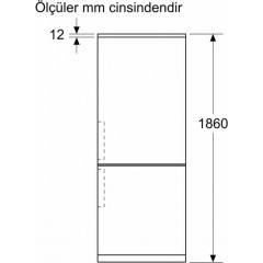 Холодильник Bosch KGP86FWC0N