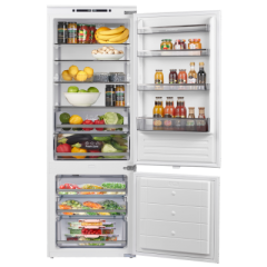 Холодильник с морозильником Maunfeld MBF193NFW1GR Inverter