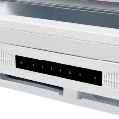 Встраиваемый морозильник Maunfeld MBFR88SWGR Inverter