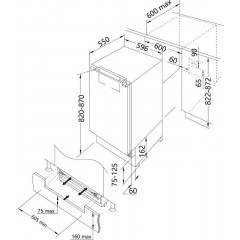 Однокамерный холодильник Korting KSI 8159
