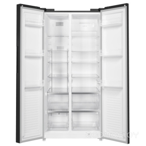 Холодильник side by side Maunfeld MFF177NFB Slim Inverter
