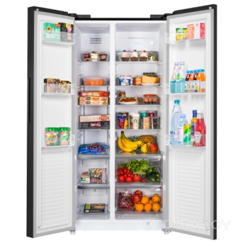Холодильник side by side Maunfeld MFF177NFB Slim Inverter