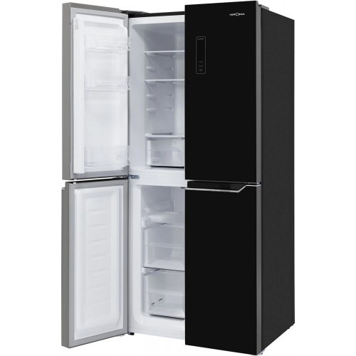 Четырёхдверный холодильник Krona Eiskalt 7970 XD TNF Glass BL