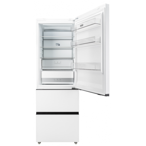 Холодильник с морозильником Delonghi DMFS 19PINF BB Matteo