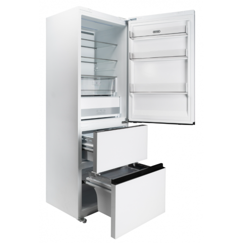 Холодильник с морозильником Delonghi DMFS 19PINF BB Matteo