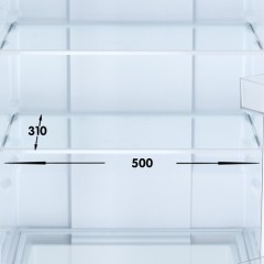 Холодильник с морозильником Candy CFN6200BO