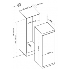 Морозильник De Dietrich DFU1781EN