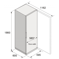 Морозильник Asko RFF286KNCS1