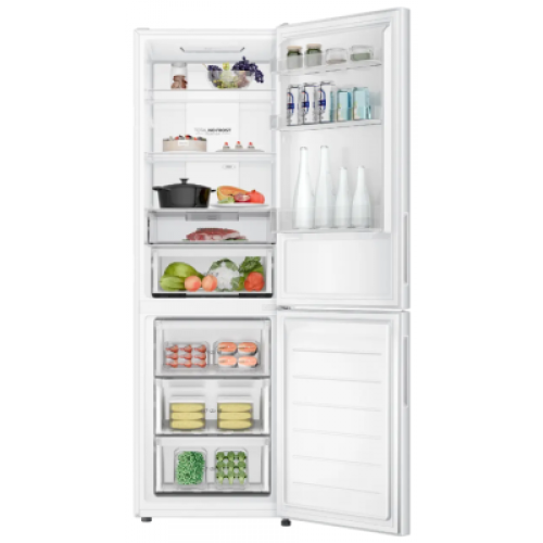Холодильник с морозильником HAIER CEF536CWG