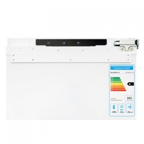 Холодильник с морозильником SCANDILUX CNFBI210E