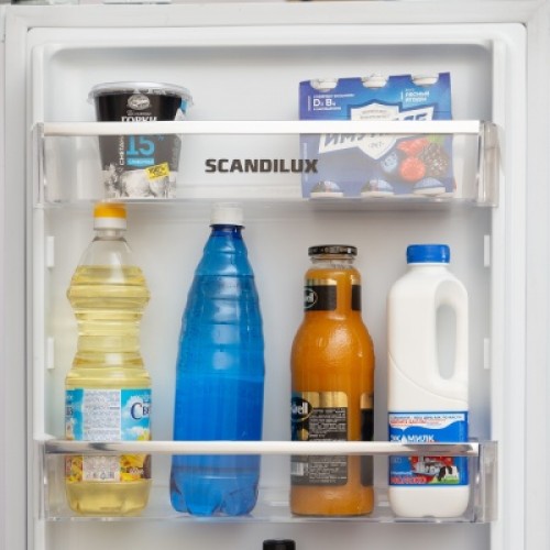Холодильник с морозильником SCANDILUX CNFBI210E
