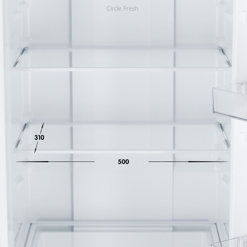 Холодильник с морозильником Candy CFN6200W