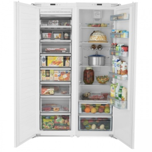 Холодильник side by side SCANDILUX SBSBI524EZ набор (состоит из FNBI524E + RBI524EZ)