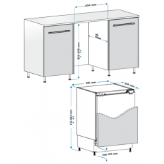 Холодильник с морозильником Jacky's JR FW318MN2