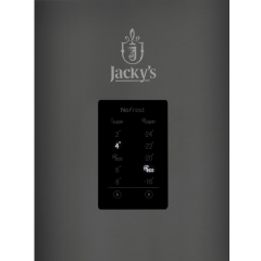 Холодильник с морозильником Jacky's JR FD568NF