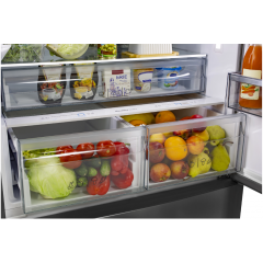 Холодильник с морозильником Jacky's JR FD568NF