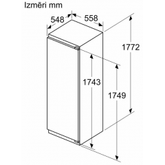 Холодильник с морозильником Bosch KIL82ADD0