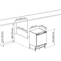 Однокамерный холодильник Indesit IBUD 109