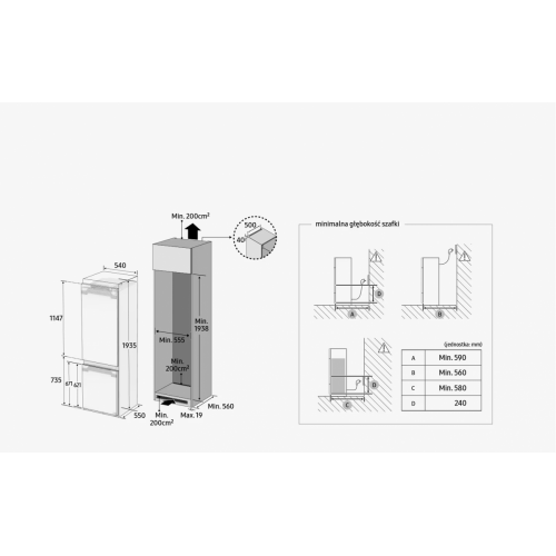 Холодильник Samsung BRB70F30AEF0EO