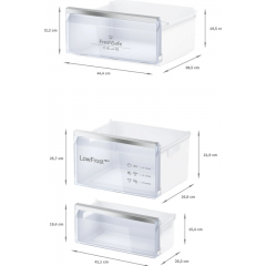 Холодильник с морозильником NEFF KI5872FE0