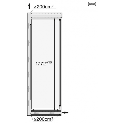 Встраиваемый холодильник Miele K 7777 C