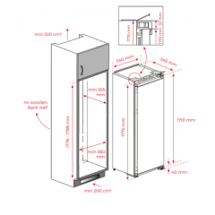 Холодильный шкаф Teka RSL 73360 FI
