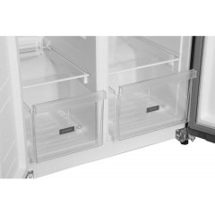 Холодильник side by side Hyundai CS45082F (нержавеющая сталь)