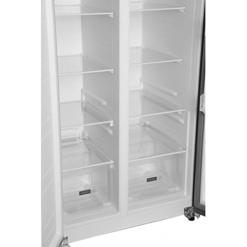 Холодильник side by side Hyundai CS45082F (нержавеющая сталь)