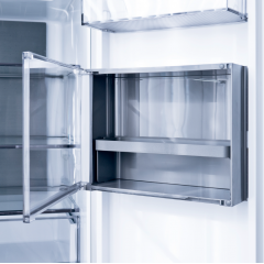 Холодильник side by side CENTEK CT-1746 NF White Glass