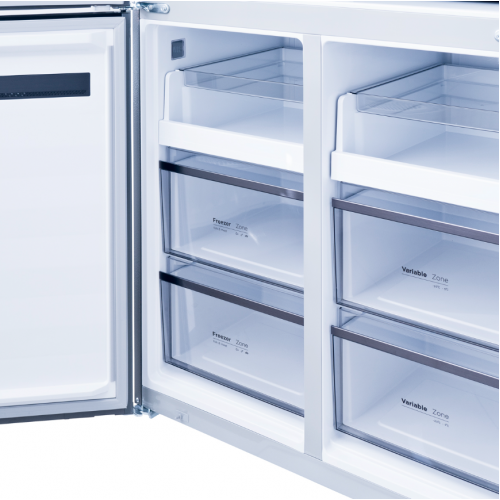 Холодильник side by side CENTEK CT-1746 NF White Glass