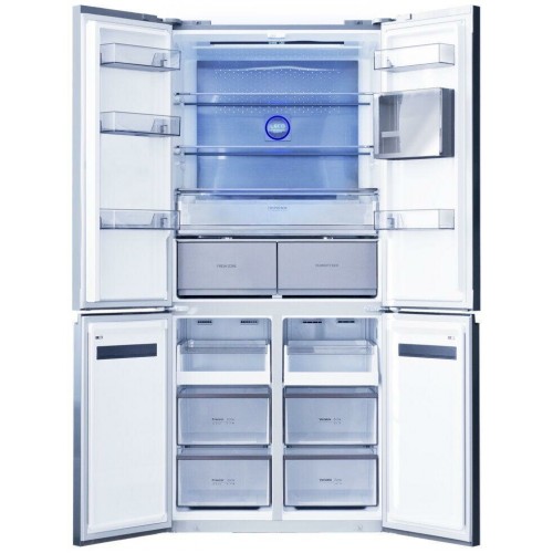 Холодильник (Side-by-Side) CENTEK CT-1746 NF Beige Glass