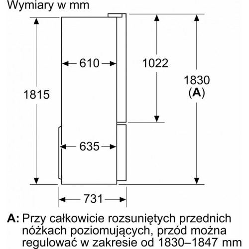 Четырёхдверный холодильник Bosch Serie 6 KFI96AXEA