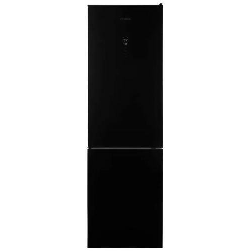 Холодильник Hyundai CC35083F (черное стекло)