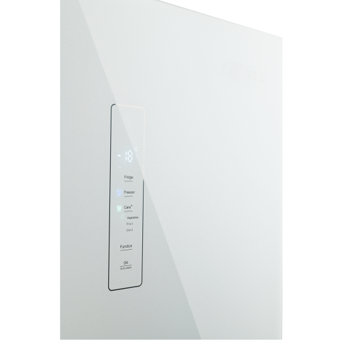 Холодильник с морозильником ZUGEL ZRCD430W