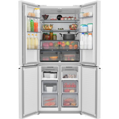 Холодильник с морозильником ZUGEL ZRCD430W